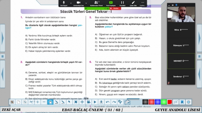 Uzaktan eğitimi öğrenciler de veliler de benimsedi